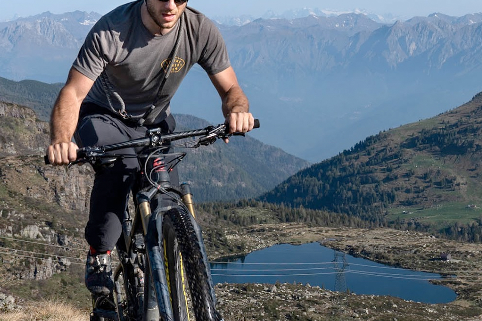 mountain bike Cascate maniva e Lago Dasdana